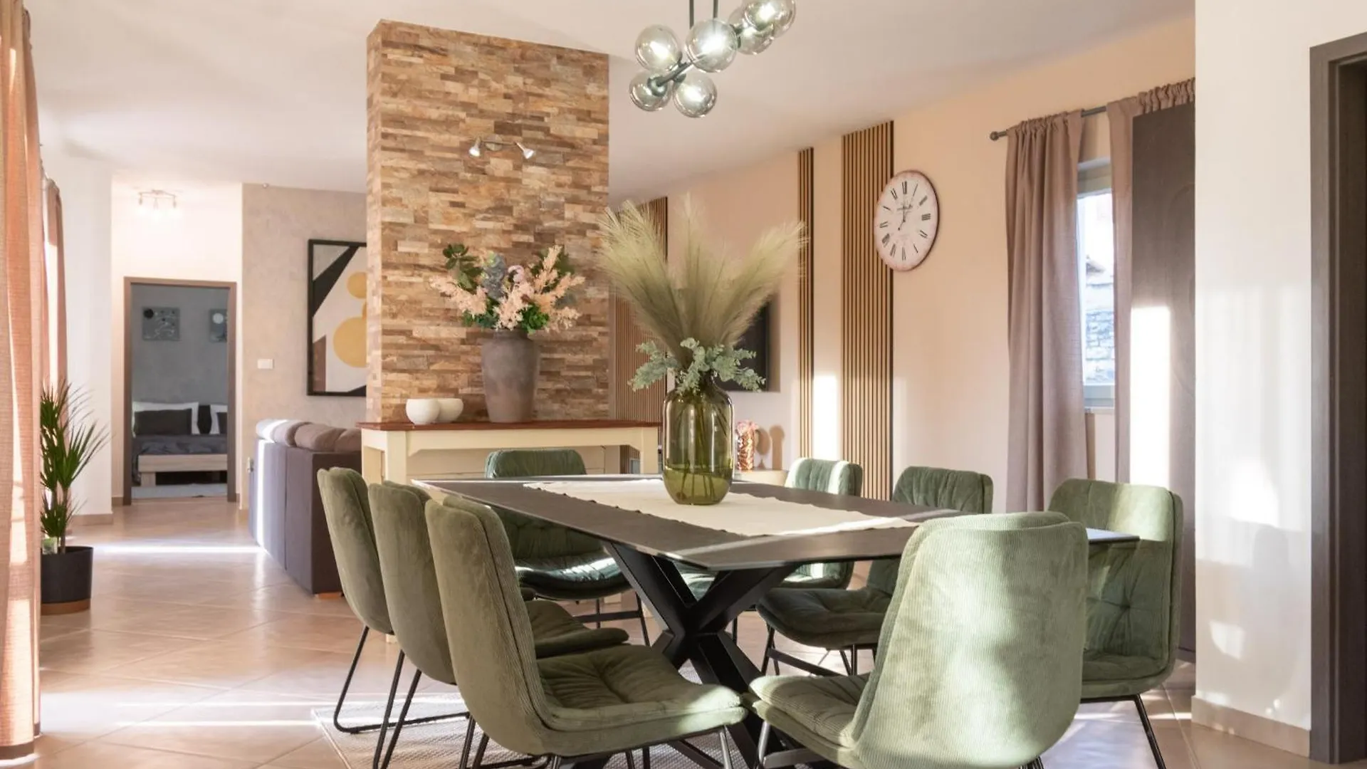Villa Coridigo - Unique High Position, Panorama Nature View, Cozy Dining Terrace, Fenced Property Kringa كرواتيا
